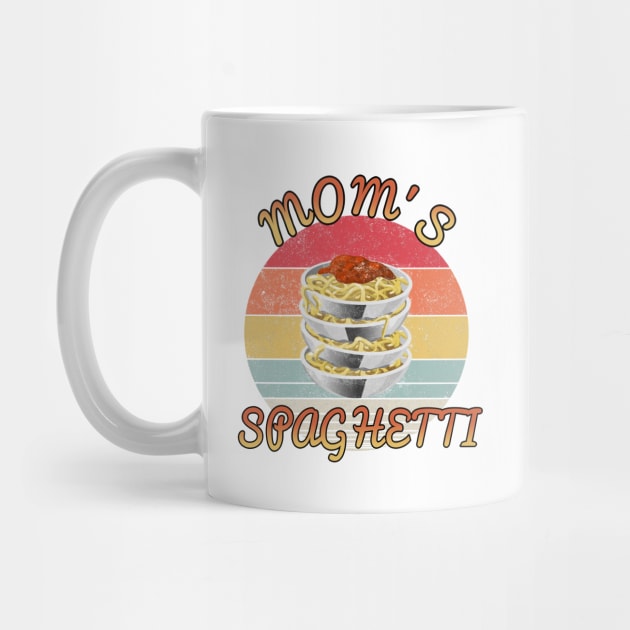 Mom's spaghetti // Funny sunset design by PGP